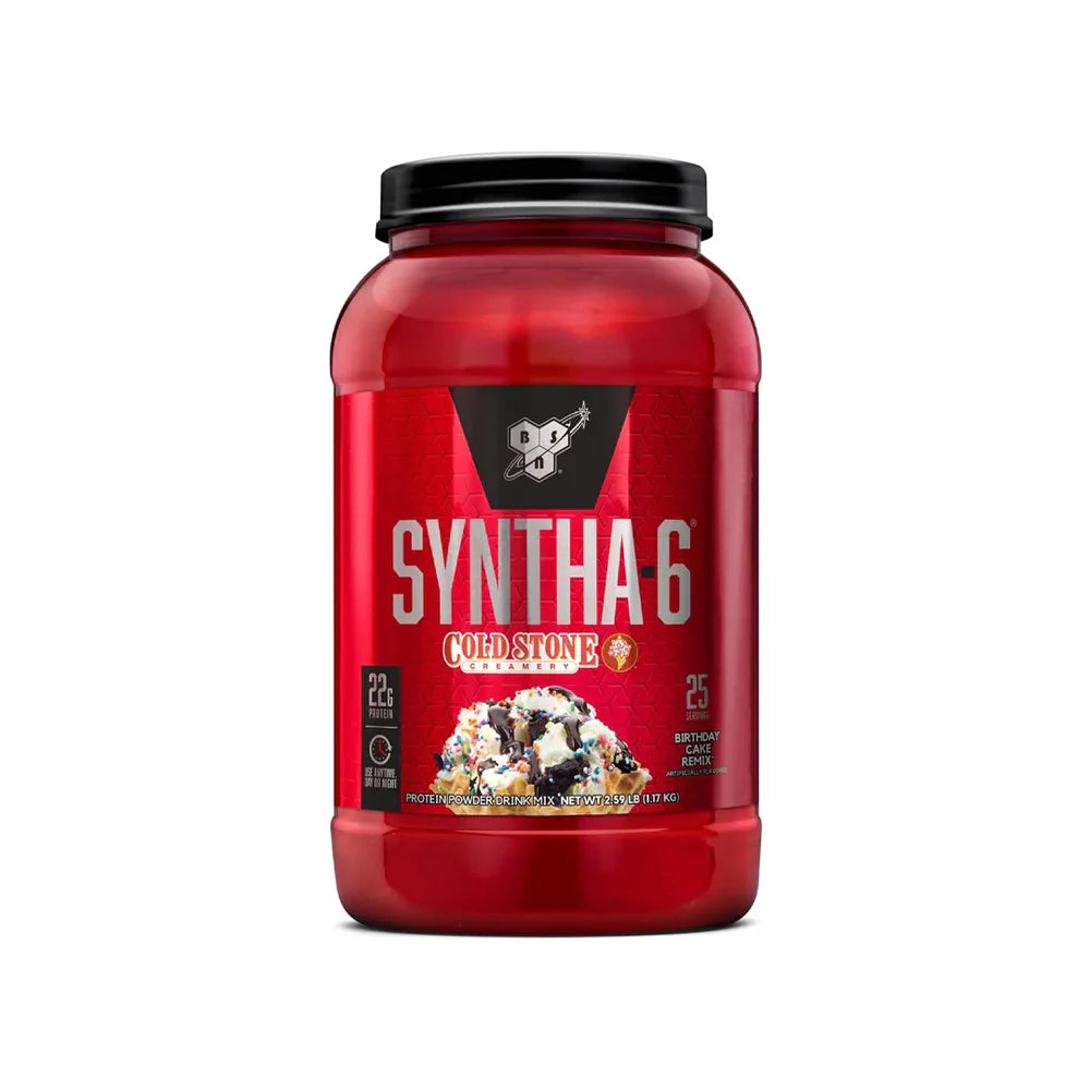 BSN Syntha-6 Cold Stone Creamery Whey Protein | 25 Servings